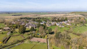 Burrough on the Hill from the South West