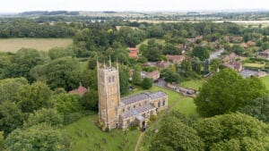Denton Church from the South west